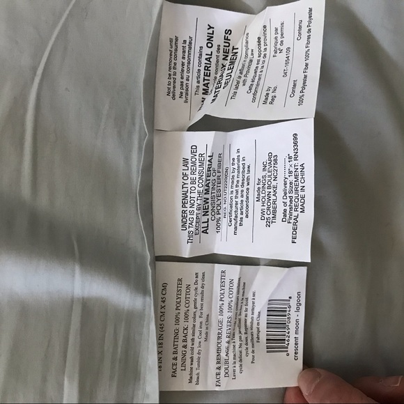 Gray Throw Pillow - Free Shipping - Picture 9 of 12